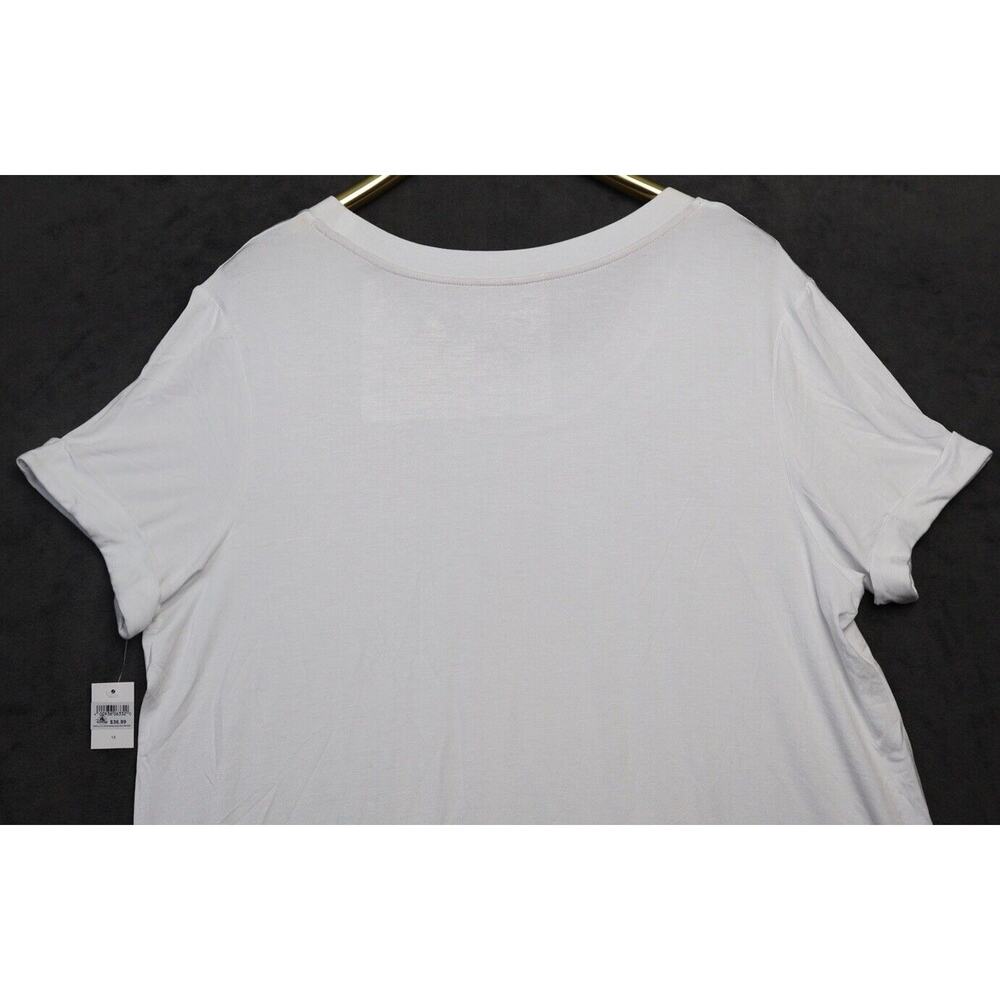 Disney 50th Anniversary White Gold Castle Ladies Shirt Large 1X - Picture 8 of 8